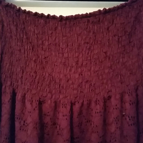 Ladies baby doll lace top Nwot - Picture 2 of 4